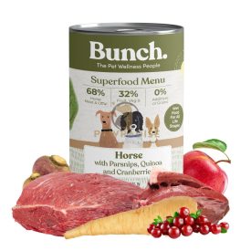   Bunch Lóhúsos Nedves Menü Paszternákkal és Vörös Áfonyával 400 g