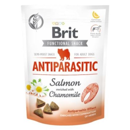 BRIT CARE Functional Snack Antiparasitic Jutalomfalat Kutya 150g