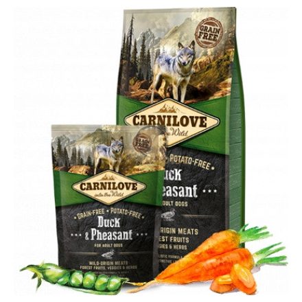 Carnilove Adult Duck & Pheasant- Kacsa és Fácán Hússal