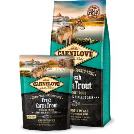   Carnilove Fresh Adult Dog Carp & Trout Hair & Healthy Skin- Ponty & Pisztráng Hússal