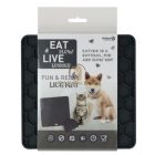Eat Slow Live Longer FUN & RELAX LICK MAT SZÜRKE