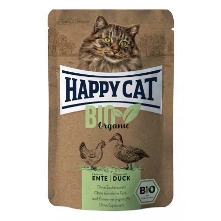 Happy Cat Bio Pouch Csirke-Kacsa