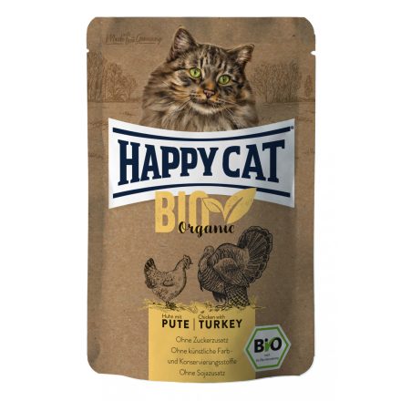 Happy Cat Bio Pouch Csirke-Pulyka