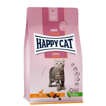 Happy Cat Junior Land-Ente Kacsa Grainfree