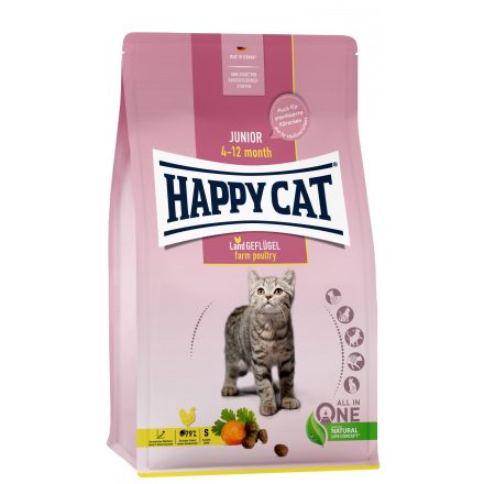 Happy Cat Junior Land-Geflügel Baromfi