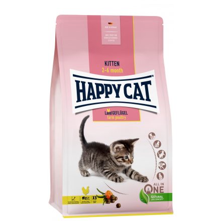 Happy Cat Kitten Land-Geflügel Baromfi