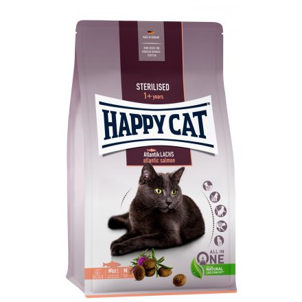 Happy Cat Sterilised Atlantik-Lachs Lazac