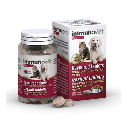 Immunovet Pets ízesített tabletta