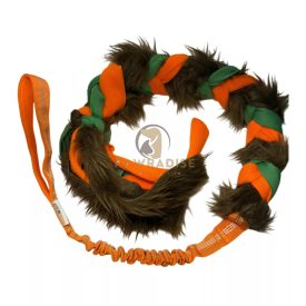 Joy In Dogs Fonott huzis játék - Zöld és Narancs