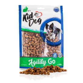   KidDog Agility GO mini - jutalomfalat (nyúlhús) kutyák részére (250g)