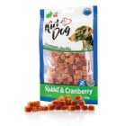 KidDog Rabbit Cranberry - jutalomfalat (nyúlhús, vörösáfonya) kutyák részére (80g)