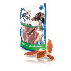   KidDog Rabbit ear & lamb meat - jutalomfalat (nyúlfül, bárány hússal) kutyák részére (250 g)
