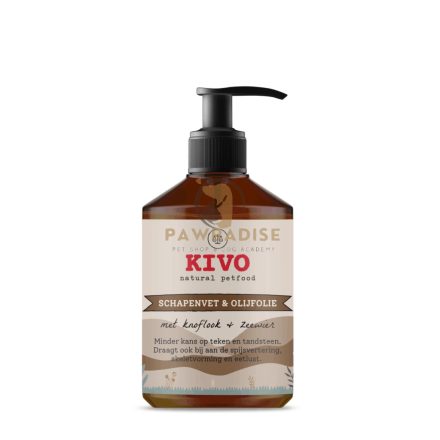 KIVO Folyékony juhzsír fokhagymával és hínárral 500ml