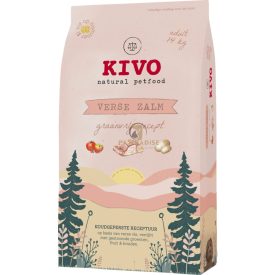   KIVO Friss lazac gabonamentes száraztáp felnőtt kutyáknak