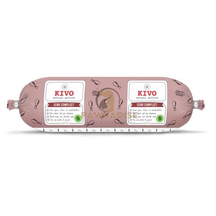 KIVO Kacsa komplett barf menü kutyáknak 500 g