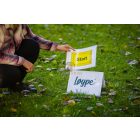 Loype műanyag tábla tartó