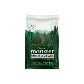   Monster Grain Free Adult Singles Lamb - Gabonamentes bárányos táp felnőtt kutyáknak
