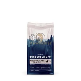   Monster Grain Free Adult Wild Ocean Sensitive fehér halas száraztáp felnőtt kutyáknak