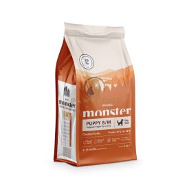   Monster Original Puppy Small & Medium - szárnyashúsos táp kis és közepes testű kölyökkutyáknak