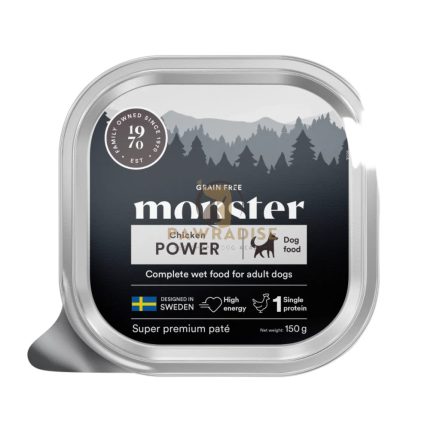 Monster Power Chicken Paté – Magas energiatartalmú csirkés pástétom 150 g