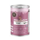 Monster Single Protein Pork– Gabonamentes konzerv sertéssel 400g