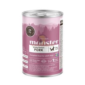   Monster Single Protein Pork– Gabonamentes konzerv sertéssel 400g