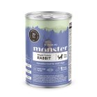 Monster Single Protein Rabbit – Gabonamentes konzerv nyúllal 400g