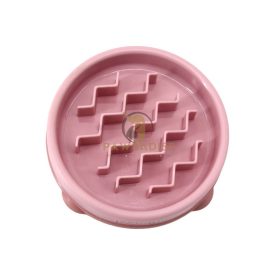 Outward Hound Fun Feeder Slo Bowl, pink, S