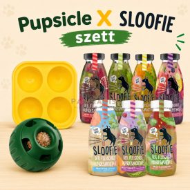 WOOF Zöld Pupsicle X SLOOFIE szett