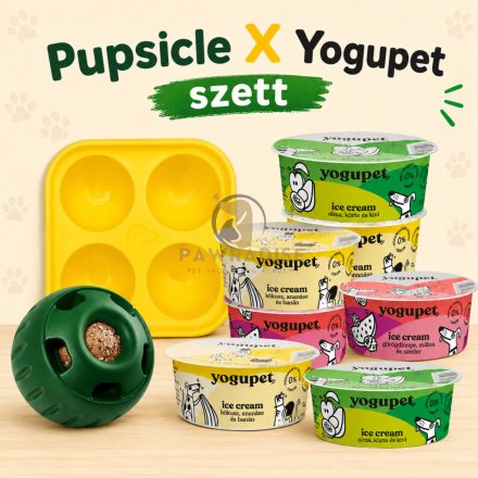 WOOF Zöld Pupsicle X Yogupet szett