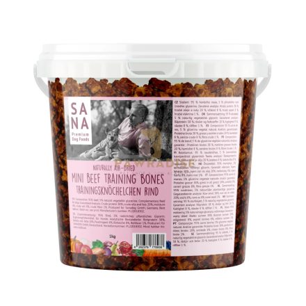 SANADOG Marhás tréning jutalomfalat - puha falatok kutyáknak 1 kg
