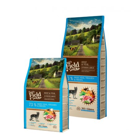 Sam's Field Gluten Free Junior Large Marha és Borjú