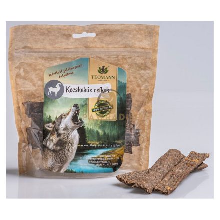 Teomann Szárított Kecskehús csíkok 125 g