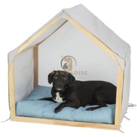   Trixie Cave Lias - bújó (homok,kék) kutyák részére (88x89x61cm)