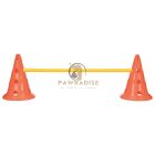 Trixie Sporting Obstacle Set - agility akadály (ugró akadály) kutyák részére (Ø23cm x 30/78cm)