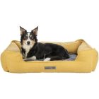 Trixie Talis Bed négyszögletes, peremes fekhely (sárga/sötét szürke) 