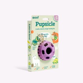   WOOF Pupsicle kutyajáték - Levendula jutalomfalat adagoló labda (S méret)