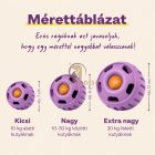 WOOF Pupsicle STARTER Pack kutyajáték - Levendula jutalomfalat adagoló labda (L méret) és tölthető forma (L méret)